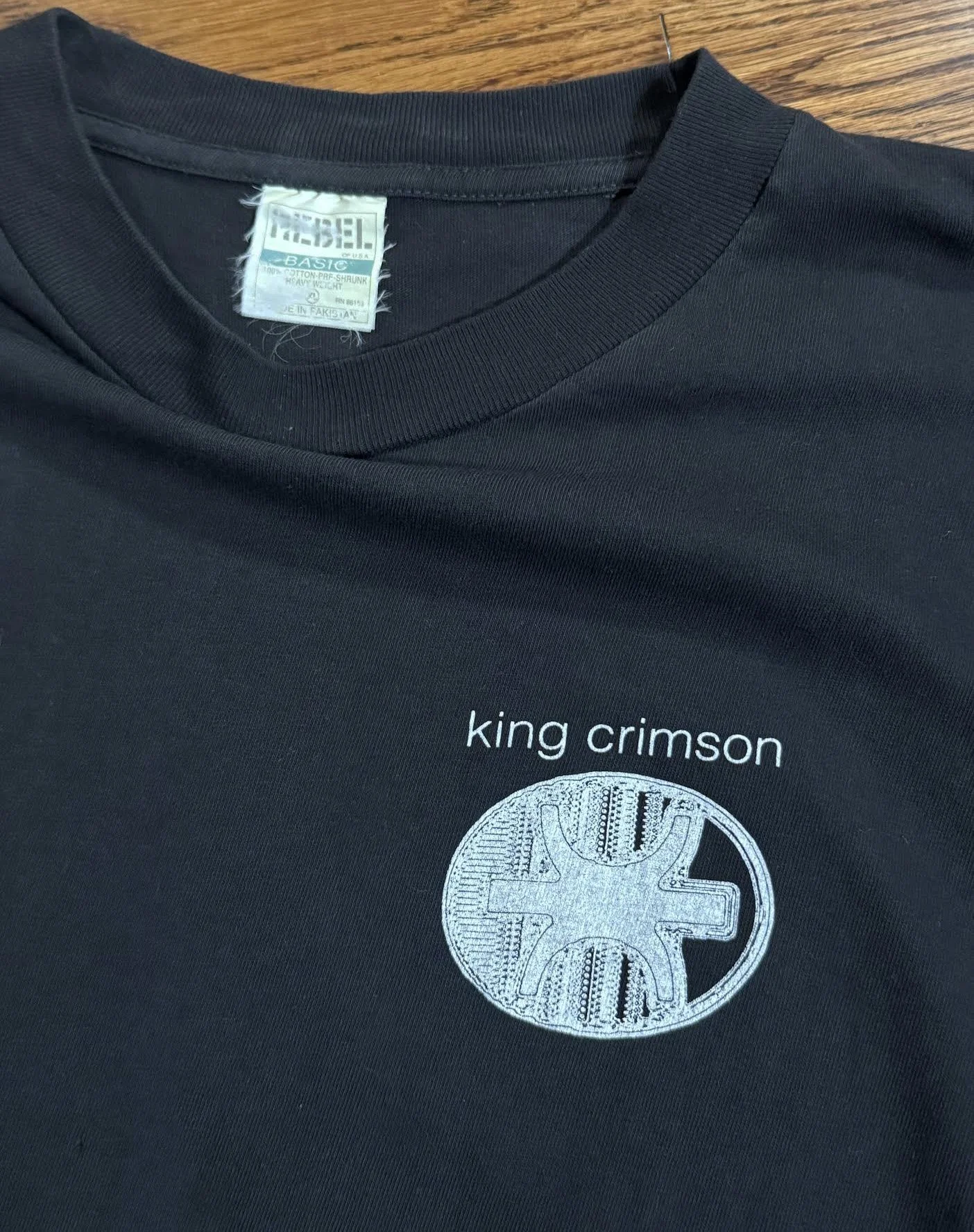 KING CRIMSON サインTシャツ King Crimson Vintage Shirt - RARE! - Size L - Gently Used | eBay